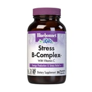 Bluebonnet Nutrition Stress B Complex Vegetable Capsules, 50 Count