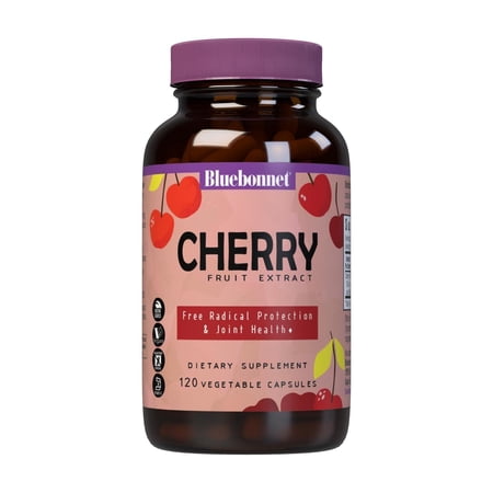 Bluebonnet Nutrition Super Fruit Cherry Fruit Extract Supplement, 120 Count
