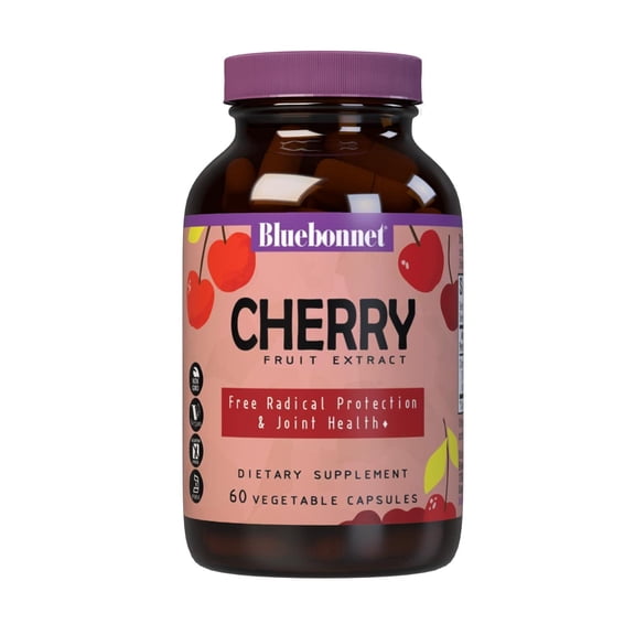Bluebonnet Nutrition Super Fruit Cherry Fruit Extract Supplement, 60 Count