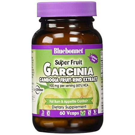 Bluebonnet Super Fruit Garcinia Cambogia Fruit Rind Extract, 60 Ct