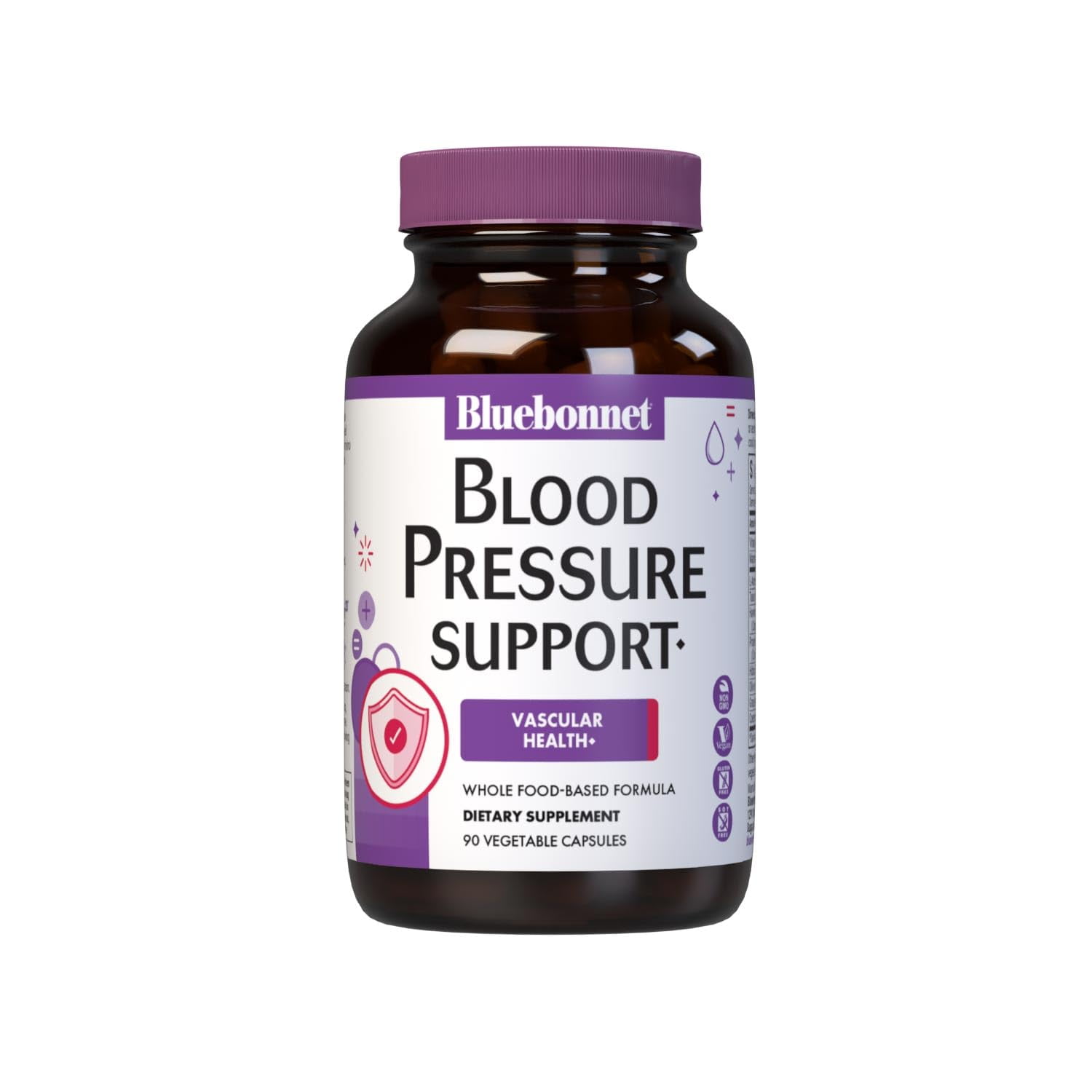 Bluebonnet Nutrition Blood Pressure Support*, Cellular Health*, Heart Health* 45 Days
