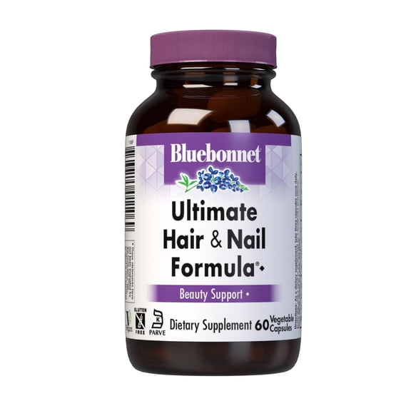 Bluebonnet Ultimate Hair & Nail, Vitamins, Minerals & Nutrients for Beauty Within, 20 Days