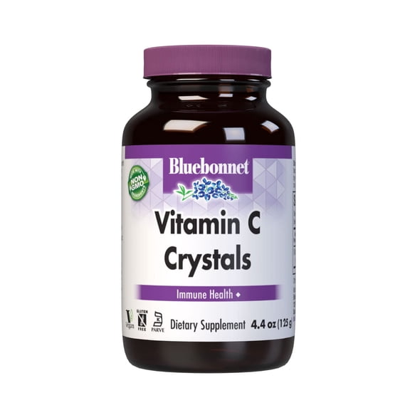 Bluebonnet Vitamin C Crystals Immune Health & Antioxidant Support*, Powder, 28 Servings