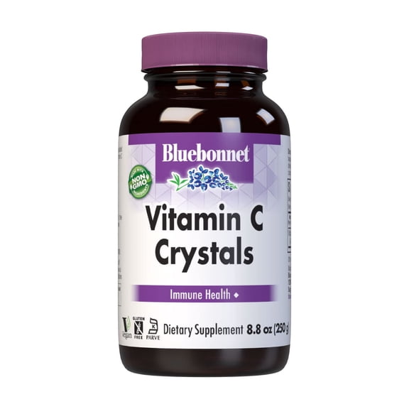 Bluebonnet Vitamin C Crystals Immune Health & Antioxidant Support*, Powder, 56 Servings