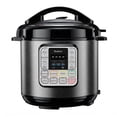 thumbnail image 1 of Bluebow 6.5 Quart Electric Pressure Cooker, 16 Presets Multi-Cooker,Rice Cooker,Slow Cooker,Cake Maker,Yogurt Maker, Sauté, Steamer, Warmer, Non-Stick, Stainless Steel, 1 of 7