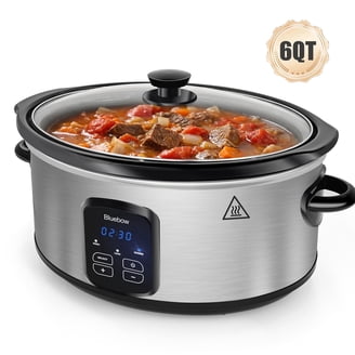 Crock-Pot, Slow Cooker, 6 Qt Programmable, Cook and Carry - Walmart.com