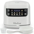 thumbnail interactive-video image 1 of Bluebow Digital Rice Cooker, 6-Cup/2.1QT Small Rice Maker, 10 Presets, 24-Hour Delay Timer & Keep Warm, Non-Stick Inner Pot, White, 1 of 9