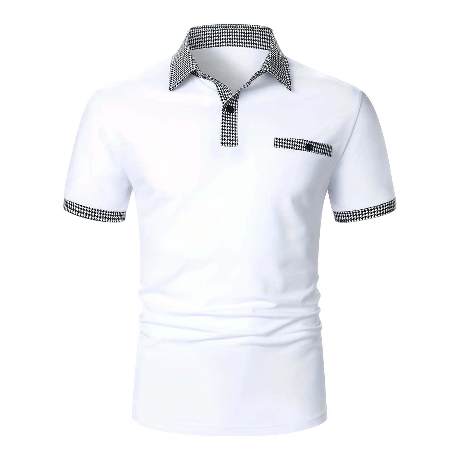 Bluecatlala Mens Polo Shirts Short Sleeve Collared Quick Dry