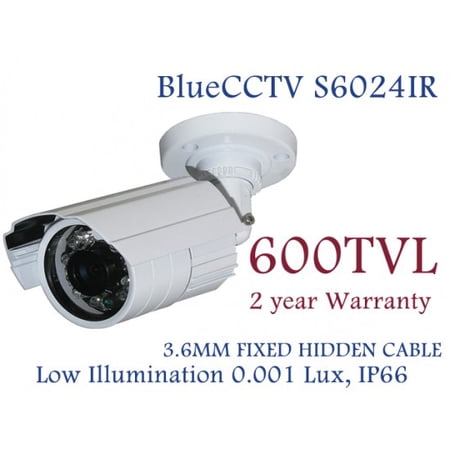 Bluecctv 600TVL Weather Proof IR Night Vision CCTV Security Camera