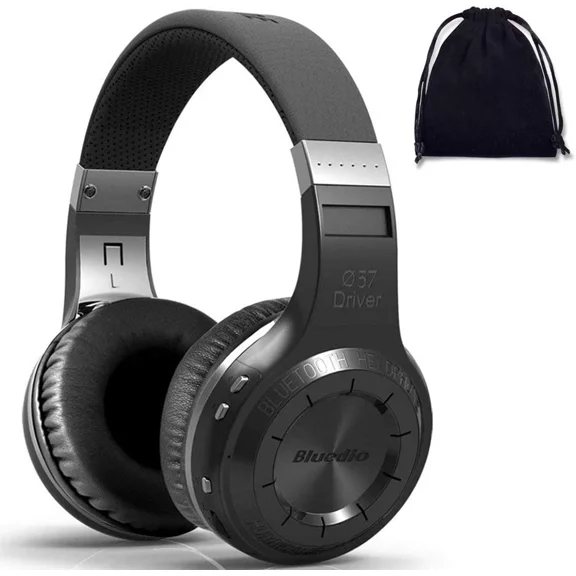 Bluedio H Turbine Wireless Bluetooth 5.0 Stereo Headphones with Mic, Shocking Ba