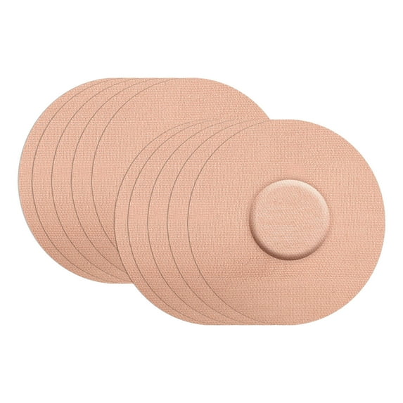 Blueek 10Pcs Adhesive Patches Sensor Covers Patch Clear Overpatch-Tape
