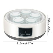 Blueek Automatic Yogurt Maker Machine, Stainless Steel Container, Energy Saving, Perfect Homemade Natto Fermenter1.2L