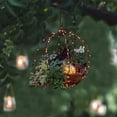 Blueek Christmas Hanging Basket LED String Lights Hanging Christmas