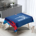 thumbnail image 1 of Blueek Colorful Waterproof Polyester Tablecloth for Cee and Dining Tables - Stylish Independence Day Decorative Cover(1#), 1 of 6