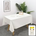 thumbnail image 1 of Blueek Disposable Plastic Tablecloth for Parties and Events - Stain Resistant, No Wash Needed, Perfect for Picnics, 1 of 6