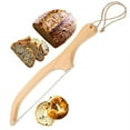 thumbnail image 1 of Blueek Ergonomic Bow Bread Knife - Serrated Stainless Steel Slicer for Home & Bakery Use - Ideal Gift for Bakers, 1 of 9