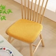 thumbnail image 1 of Blueek Foam Seat Cushion for Office Chair, Thick Comfortable Desk Pad for Students Classroom Use, Soft Supportive Sitting Pillow(Yellow,14x14in), 1 of 6