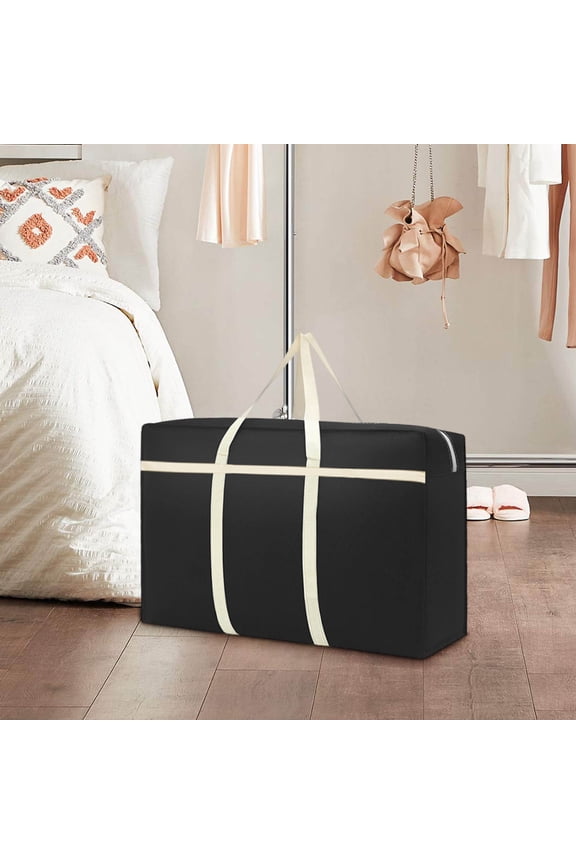 Large Capacity Moving Bags with Backpack Straps, Woven Boxes & Storage Bins Alternative, Packing Supplies, Camping Accessories for Storage, Dorm Room