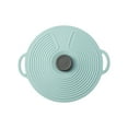thumbnail image 1 of Blueek Multi-functional Silicone Sealing Cover for Freshness - Non-slip & Spill-Proof Kitchen Pot Pads,8 Inch,Blue, 1 of 6