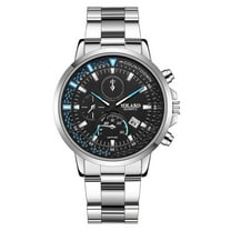 Blueek New Fashion Belt Watch Men's Leisure Quartz Men's Bracelet Bracelet Gift Box Packaging