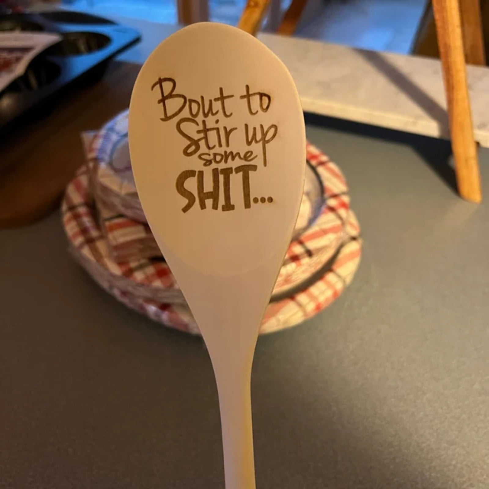 Blueek Our Funny Spoon Is A Christmas Gag Gifts Choice,also A Nice
