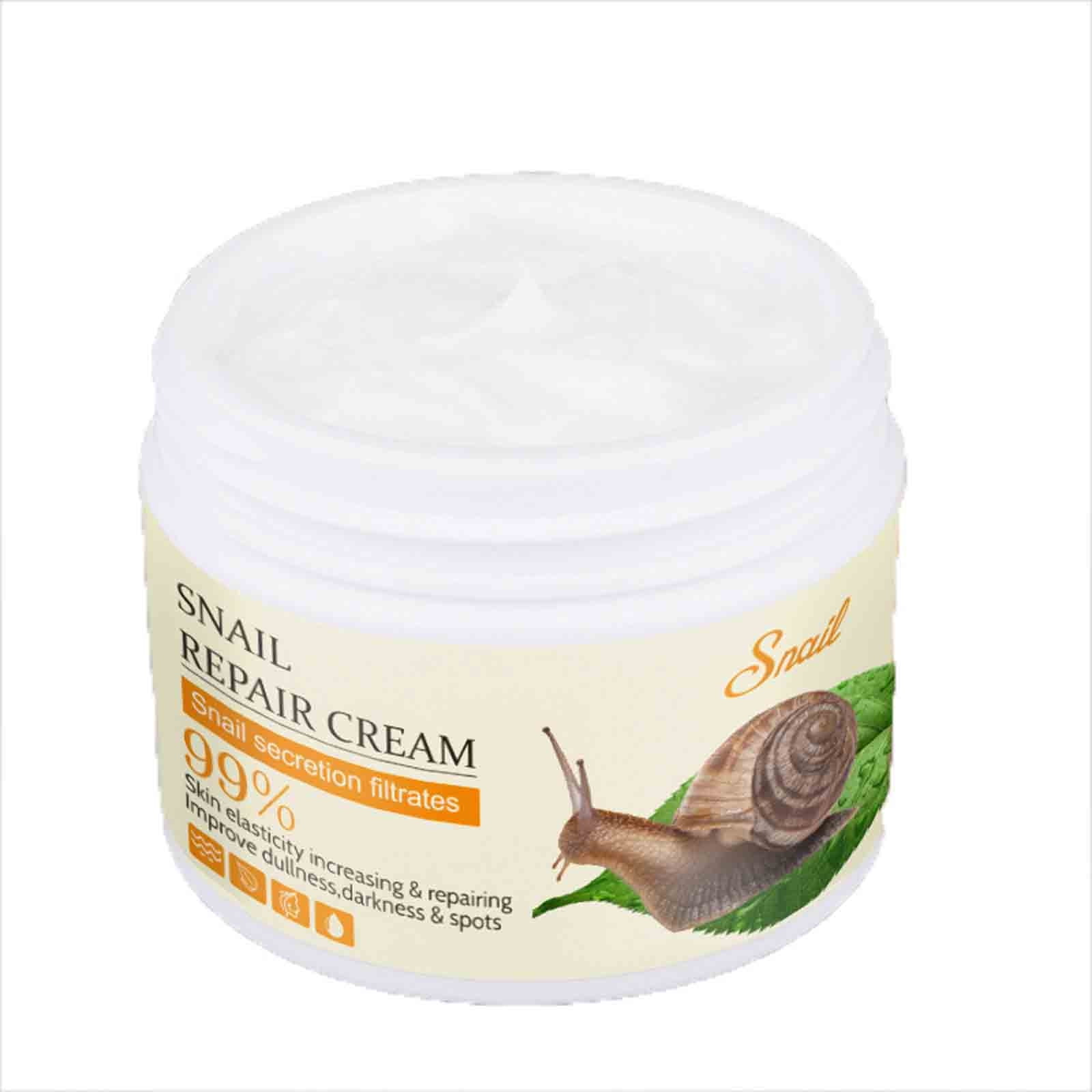 Blueek Snail Mucin Power Repairing Cream, Hydrating Serum for Face with Snail Secretion Filtrate