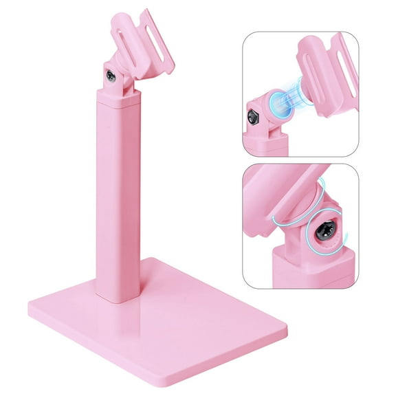 Blueek Sturdy Stand For Gel Nail Polish Adjustable Rotating Manicure Light Stand Portable Hands Free Generator