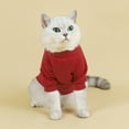 thumbnail image 1 of Blueek Summer Small Dog & Cat Sweater - Cute Pet Clothes, Soft Cotton Puppy Top, Breathable T-Shirt Apparel(Red), 1 of 5