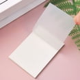 thumbnail image 1 of Blueek Waterproof Transparent Sticky Notes for Office & Study, Tearable Self-Adhesive Note Papers, Reusable Clear Page Markers for Notebooks(3.94x2.76in,50 pages), 1 of 8