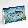 thumbnail image 1 of Bluefin Tuna Greeting Cards Pack of 8 7 in x 5 in, 1 of 3