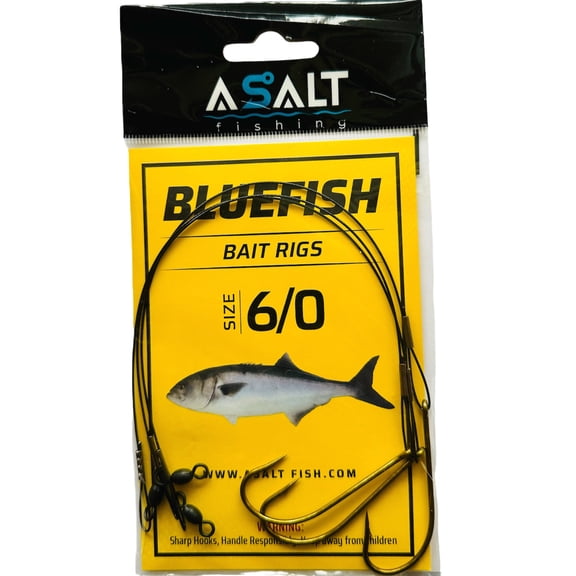 Asalt Fishing Bluefish Bait Rigs Size 6/0