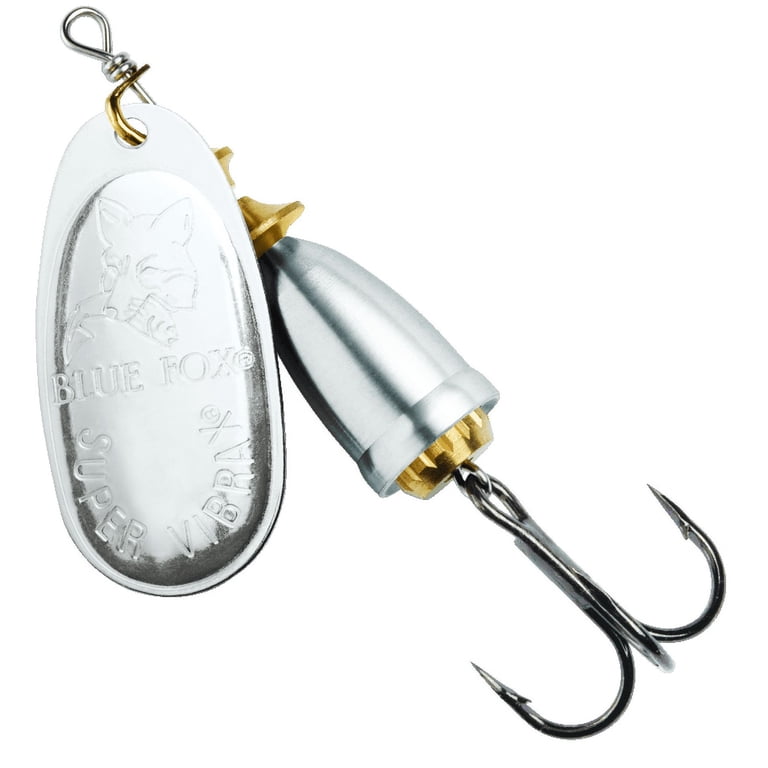 Blue Fox Classic Vibrax Size 0 Inline Spinner 7/64 oz Silver