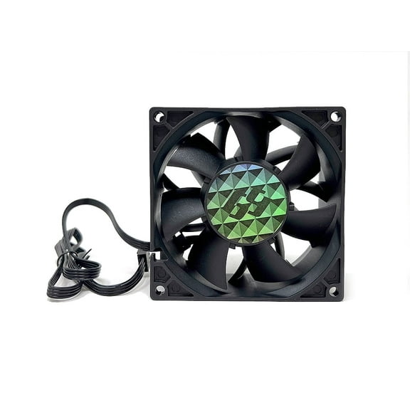 Bluegears b-BlasterPWM 90x38 2Ball Bearing PWM High Speed Fan ranging 500 to 5000 RPM with 128 CFM.