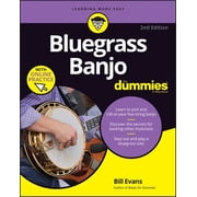 Bluegrass Banjo for Dummies Book + Online Video & Audio Instruction, Paperback