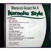 Bluegrass Gospel Volume 6 Daywind Christian Karaoke Style NEW CD+G 6 Songs