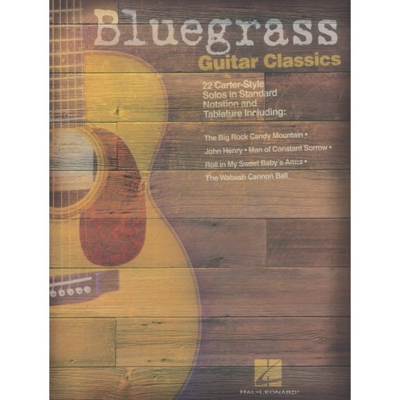 Bluegrass Guitar Classics: 22 Carter-Style Solos, (Paperback)