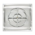 thumbnail image 1 of Bluegrass Living 24 Inch Stainless Steel Square Drop-In Fire Pit Burner - Model# BFP24SK, 1 of 5