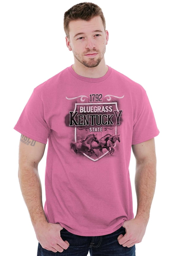 Bluegrass State Kentucky Horse Race Plus Size Crewneck Graphic Tee Shirt Brisco Brands 3X