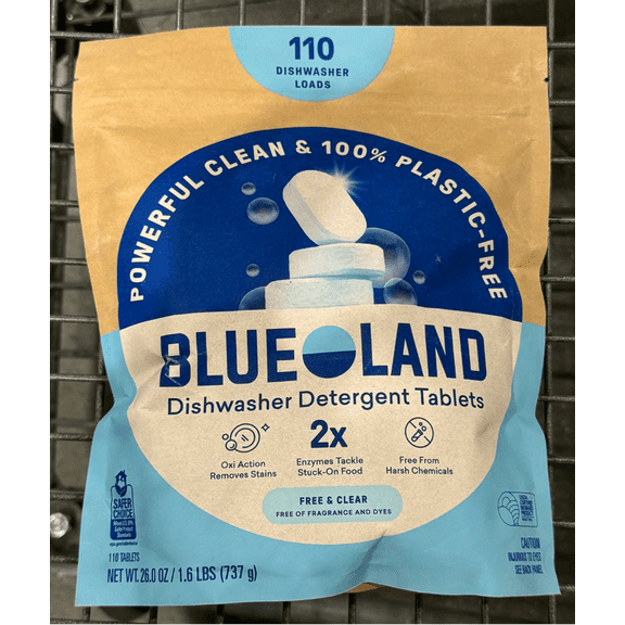 Blueland Dishwasher Detergent Tablets 110 Count