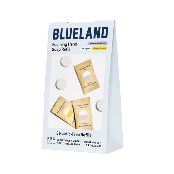 Blueland Hand Soap Refill Tablets Classic Variety Pack, 3 Ea..