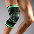 thumbnail image 1 of Bluelans 1Pc Knee Brace Soft Protective Nylon Adjustable Knee Compression Sleeve for Sports, 1 of 8