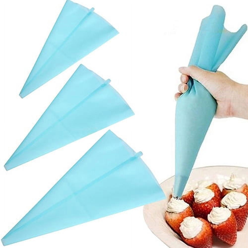 Bluelans Baking DIY Silicone Reusable Icing Piping Cream Pastry