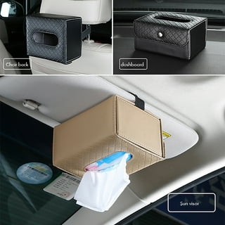 Leather Car Tissue Holder