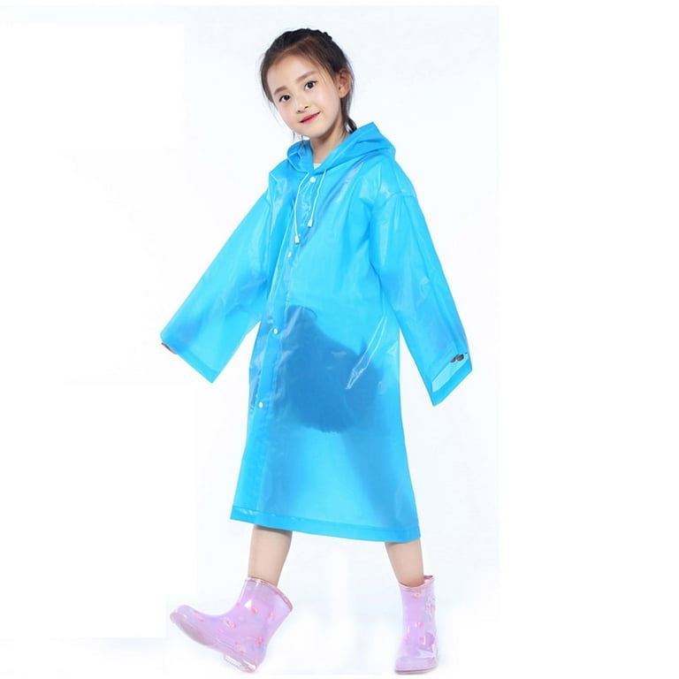 Bluelans Coat Raincoat Colorful Windproof Fast Drying Convenient Children  Raincoat for Fishing