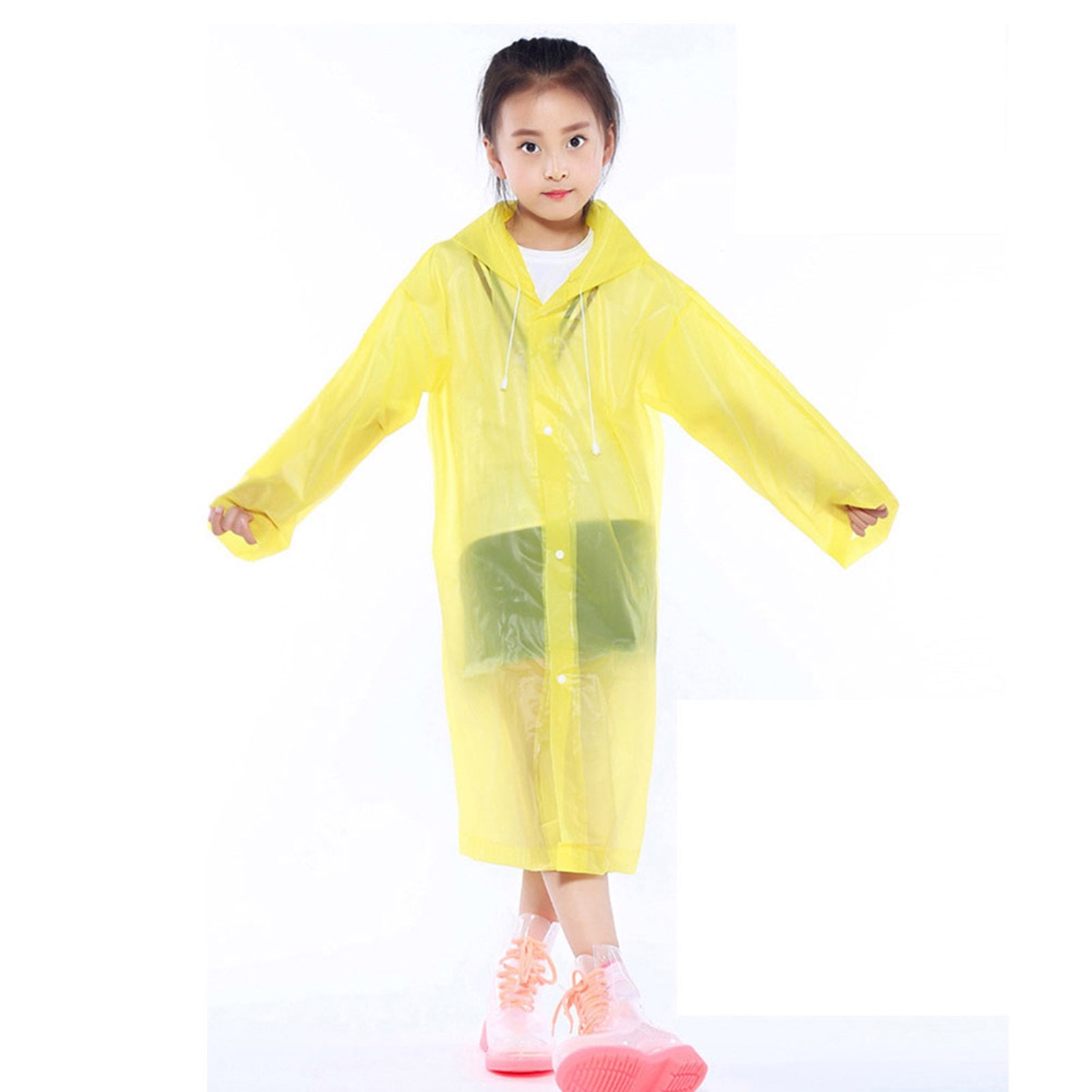 Bluelans Coat Raincoat Colorful Windproof Fast Drying Convenient Children  Raincoat for Fishing 
