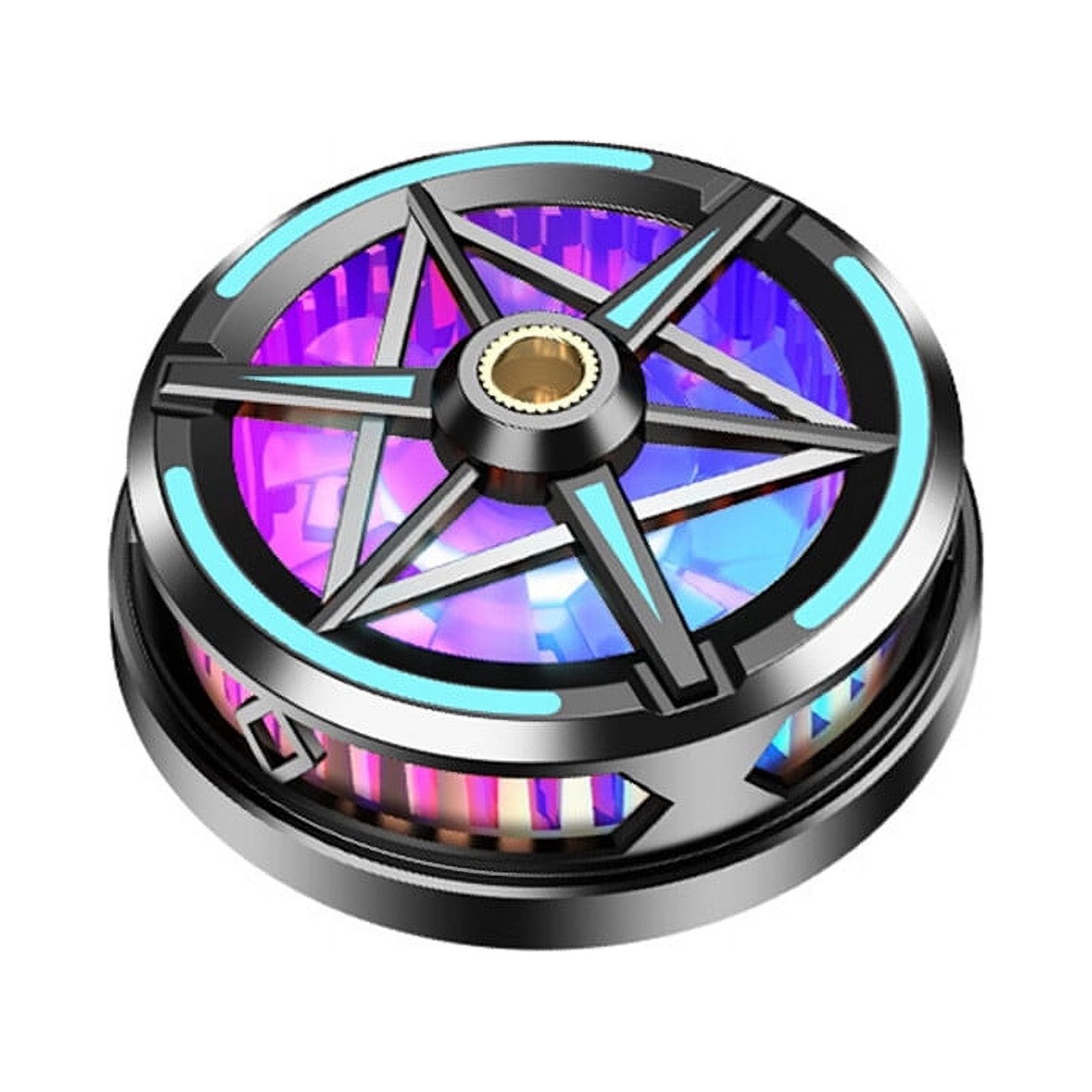 Bluelans Cooling Fan,Phone Cooler with RGB Light Powerful Turbo Fan Quiet Rapid Cooling