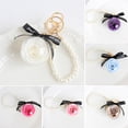 thumbnail image 1 of Xinyolin Preserved Eternal Flower Keychain Schoolbag Hanging Buckle - Creative Souvenir, 1 of 7