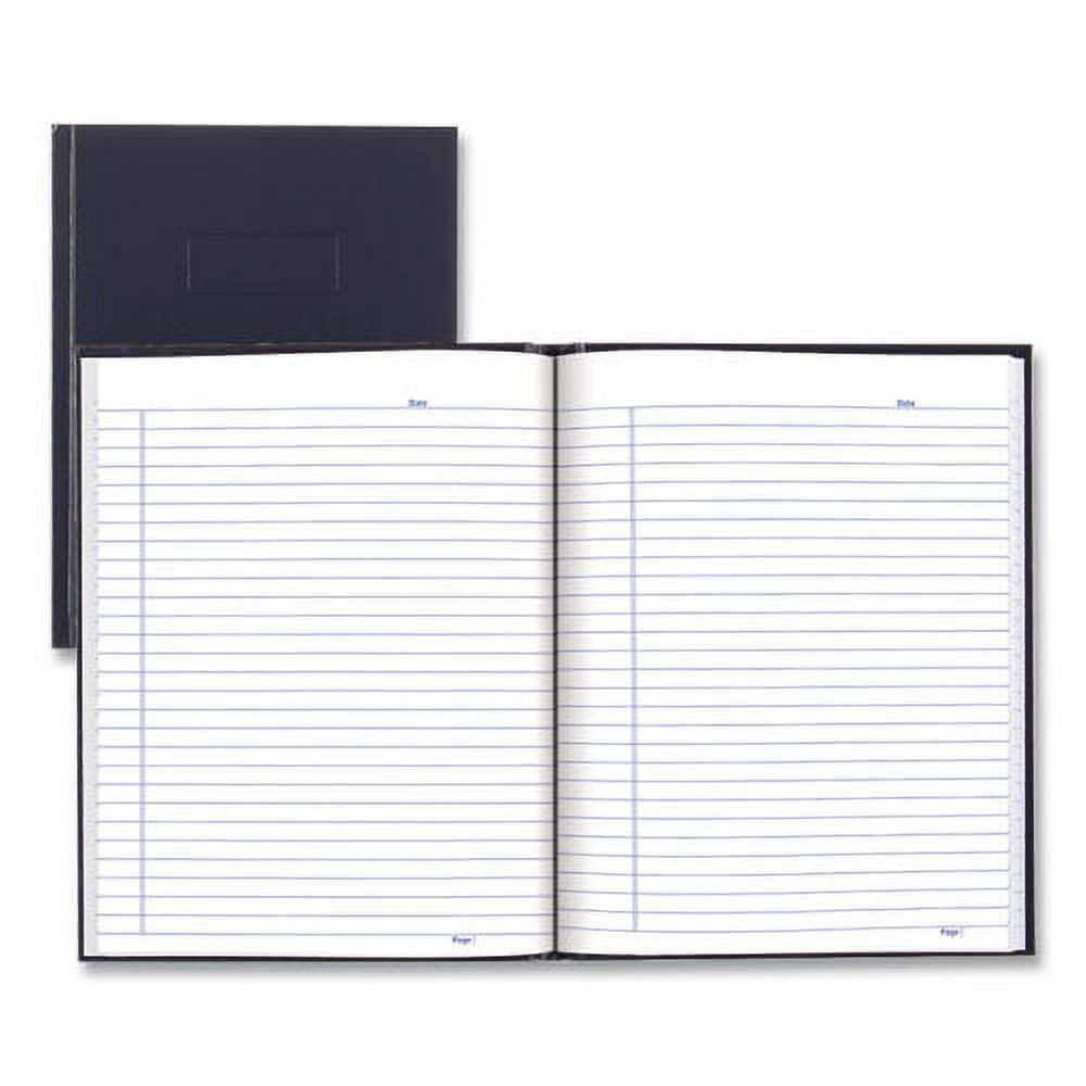 Blueline Business Notebook With Self-Adhesive Labels, 1 Subject, Medium ...