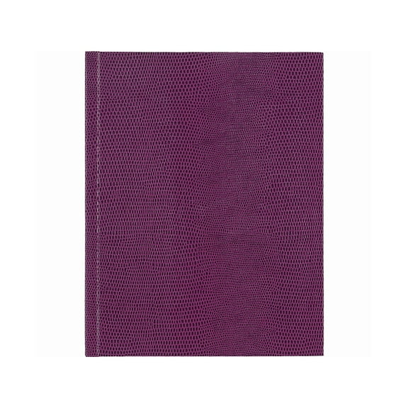 Blueline Hardcover Executive Journal 7.25" x 9.25" Wide-Ruled Grape 144 Pages (A7.RAS)