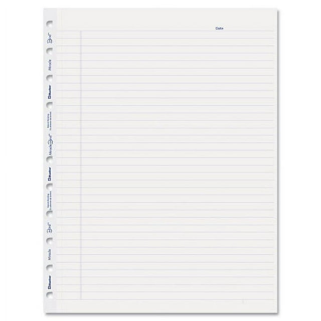 Blueline MiracleBind Ruled Paper Refill Sheets for all MiracleBind ...